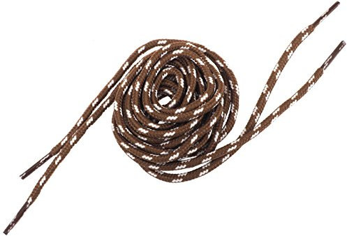 Elementerre Twist – Schnürsenkel Rohrgriff für die Schuhe, Farbe schwarz, Größe 90 150 cm braun/beige