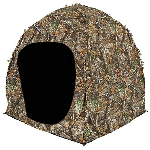 Ameristep Doghouse Ground Blind Hundehütte Bodenrollo, Realtree Edge, Einheitsgröße