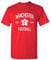 World Classic Soccer Football Arch Cup T Shirt, Manchester Home Red, Medium
