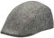 Wilhelm Sell® Klassische Flatcap im traditionellen Look - Schiebermütze für Herren - Standardgröße 58 (01 Stück - dunkelgrau)