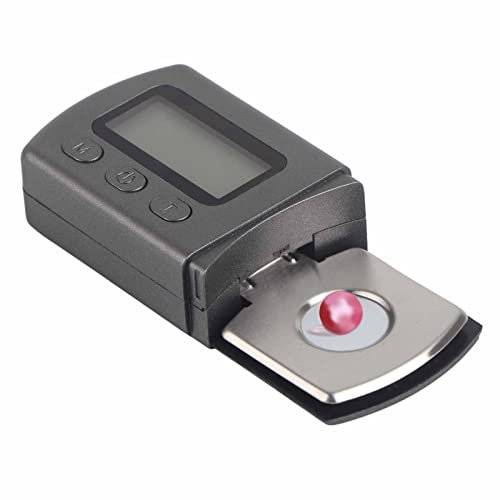 Digitale Tonarmwaage, Turntable Stylus Force Scale Gauge Tester, Plattenspieler Stylus Force Scale Messgerät, 0,01 g, mit LCD Hintergrundbeleuchtung, für Tonarm des