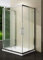 Yellowshop - Box cabina doccia 3 lati cristallo 6 mm scorrevole + anta fissa 70 80 90 100 120 (cm 70x120x70, Cristallo 6mm Puntinato Opaco)