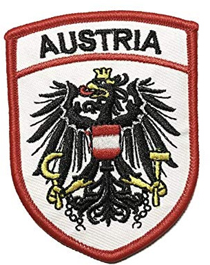 Austria Wappen Österreich Einer Bestickt Eisen auf Patch