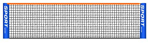 KLOP256 Tennis and Badminton Net, Foldable Portable Training Net for Standard Driveway (5.1m)