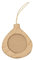 Décopatch NO054C - Tannenbaumkugel Rahmen Baiser, 0,5x8x8,5 cm, Pappmache, 1 Stück