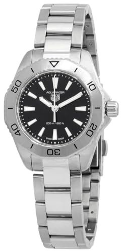 Tag Heuer Aquaracer Quartz Black Dial Ladies Watch WBP1410.BA0622