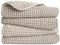 Polyte - Mikrofaserhandtuch - fusselfrei & schnelltrocknend - Waffelstruktur - Beige - 40 x 76 cm - 4 Stück