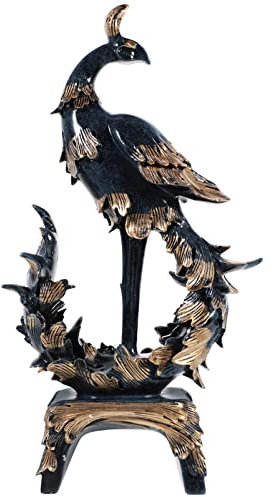 LIFKOME Phönix-Ornament Hochzeitsdeko Wohnkultur Phönix-Figur Zuhause Phönix Figur Phönix Phönix Ornamente Phönixverzierung Für Dekor Zuverlässige Phoenix-Statue Geschenk Harz Fernsehen