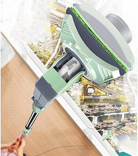 Tige télescopique/tête rotative à 360 ° Nettoyeur de vitres magnétique Double Face Force magnétique réglable/Nettoyeur d'élargissement essuie-Glace magnétique 5-26 mm Type Manuel