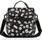 HOMESPON Kühltasche Klein Faltbar Isolierte Lunchtasche Picknicktasche Thermotasche für Frauen Erwachsene Lunchbox Behälter mit Schultergurt Fronttasche für Arbeit Picknick (Gänseblümchen)
