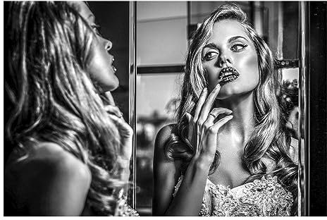 LOLAhome Lienzo Mujer 120 x 4 x 80 cm