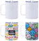 Sumex 4PCS Sublimation Stainless Steel Mug 12oz Double Wall Vacuum Camping Cup for Hot & Cold Drinks