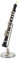 Feature 1. Zart und Schön Im Aussehen Miniatur-Oboe Miniatur-Musikinstrument Oboe-Modell Musikinstrument-Modell Tischdekoration Figur Geburtstag