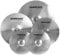 SONICAKE Juego de platillos 14 HiHat+16 Crash+18 Crash+20 Ride Cymbal Set Aleación 5 piezas