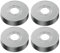 ZORTVUL 4 Pièces Rosace Mitigeur Douche 3 Tailles En 1, Rosace Robinet Divisée Pour Ø 21 Mm/26 Mm/33 Mm,Cache Tuyau Radiateur, Rosace Pour Robinet De Douche, Robinets, Radiateurs