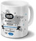 printplanet Tasse mit Namen Wolframs-Eschenbach - Motiv Kein Mann ist Perfekt, Aber... - Namenstasse, Kaffeebecher, Mug, Becher, Kaffeetasse - Farbe Weiß
