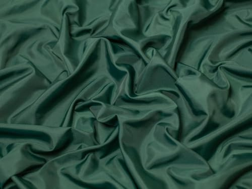Minerva Core Range Tissu de doublure antistatique de qualité supérieure Vert bouteille – Poids léger et adapté à la couture – Largeur : environ 150 cm – Vendu au mètre