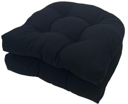 DLLDLGG Terrassenkissen Sitzpolster für Outdoor-Stuhl, Wasserfeste und Lichtbeständige Sitzpolster für Terrassenmöbel mit Sitzpolster und Rückenpolster für Stuhl, Sofa, Couch