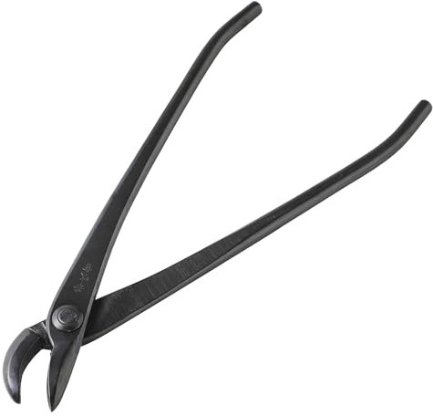 Wazakura Bonsai Pliers – 220mm Handmade Wire & Jin Pliers for Bonsai Wiring, Shaping & Maintenance, Ergonomic & Durable, Black, Made in Japan