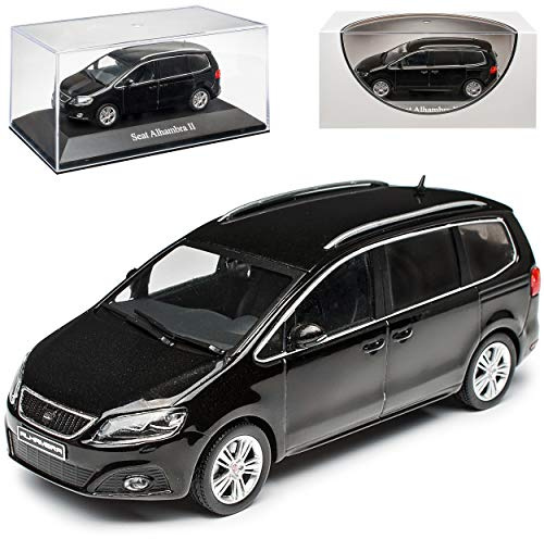 Seat Alhambra Schwarz Van Ab 2010 2. Generation 1/43 Seat Modell Auto