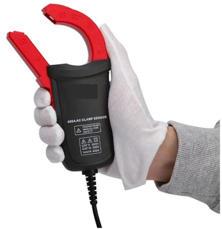 YVAAASIYC Clamp Meter AC Current Clamp Sensor UT-CS06A 400A Amperimetric Clamp Meter Ammeter Suitable For UT61E+ UT139C Multimeters