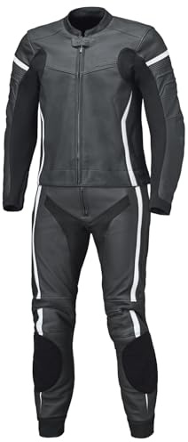 Held Spire 2 2-Teiler Motorrad Lederkombi, schwarz/weiß, 114