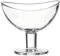 LEONARDO HOME Schale auf Fuß Loop, 6-er Set, 300 ml, spülmaschinengeeignet, Klarglas, 043369