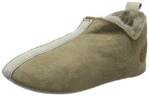 Shepherd Damen Lina Slipper Hausschuhe, Beige Stone 25, 40 EU