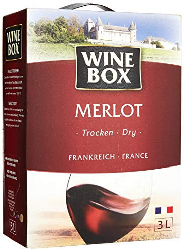 Wine Box Merlot IGP Pays d'Oc trocken Bag-in-Box (1 x 3 l)