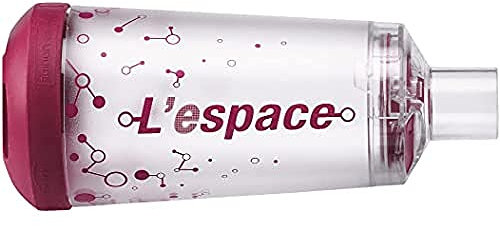Air Liquide Healthcare, L'ESPACE, Camera Distanziatrice con Boccaglio, Distanziatore per Inalatori, Adatto al Trattamento dell'Asma, per Pazienti Cooperanti (oltre i 6 Anni), Compatibilità Universale