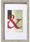 walther design Cadre Photo Gris 30 x 40 cm Verre véritable Stockholm Cadre en Bois EA040D