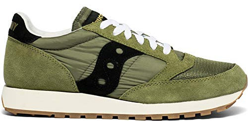 Saucony Men's Jazz Original Vintage Sneaker, Olive Black, 7.5 UK