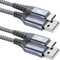 sweguard Micro USB Kabel 2 Stück[2m+2m] 3.0A Nylon Geflochtenes Sync- und Schnellladekabel für Android Huawei P9 Lite/P8/P7/mate 10/9 lite/mate8/7,Samsung Galaxy S7 S6 S4 Note5 Note4 J7 J5