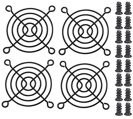 Easycargo Black Fan Grill/Guard (60mm)