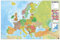 Grupo Erik GPE5441 Karte von Europa ES, politisch-physisch, 61 x 91,5 cm