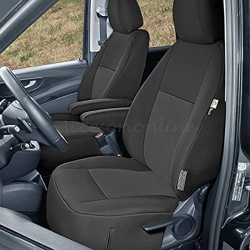 Accesorionline Sitzbezüge für Vito ab 2014 - 100 % passgenau, höchste Qualität W447 (Vito seit 2014 (1+1))