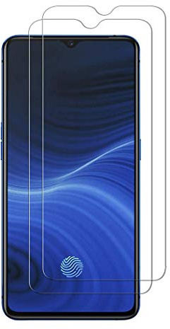 X-Dision [2 Pack Protector de Pantalla de Vidrio Templado Compatible con Oppo Realme X2 Pro,[Ultra Resistente,Sin Burbujas,Fácil de Instalar] Protector de Pantalla Para Oppo Realme X2 Pro