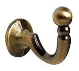 New Edge Blinds Tieback Hooks (Pair) (Antique Brass)