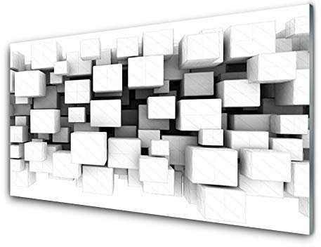 Tulup Impression sur Verre Acrylique 140x70cm - Plastique imprimés Tableau décoration déco Mural Moderne Design - Résumé Cuisine