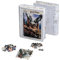 Philos 9041-3D Puzzle Buckbeak in Sammlerbox, 300 Teile, mit 3D Effekt, Verschiedene Motive, Fanartikel