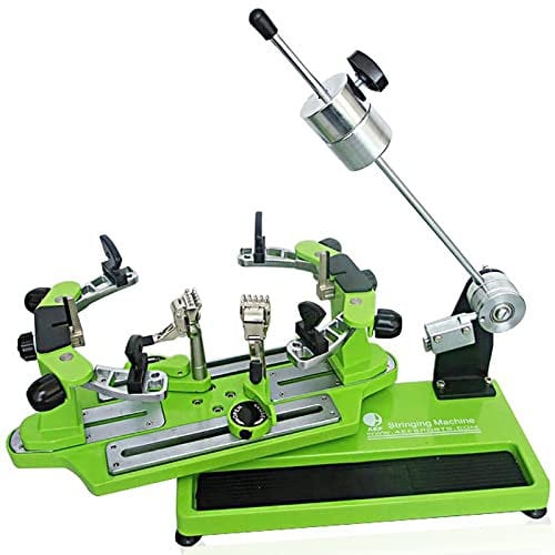 ASDNN Besaitungsmaschine für Tennisschläger,Bespannungsmaschine für Desktop-Schläger,Bespannungsmaschine für Badmintonschläger,mit Werkzeug und Zubehör Tennis