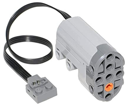 RUIZHI Lego Lenkblöcke, Servo Motor Function Power Function Zubehör Mit 15 Feste Positionen für Lego Technologieserie 88004