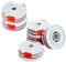 MAOZHOU Strimmer Spool Line,6 PCS Φ1.5mm 11m Standard Double Autofeed Nylon Replacement Spools (Replace of FLY021/513937190),Compatible with Flymo Contour Mini/Multi/Power Trim Grass Trimmer