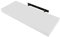 ETREXONLINE Étagère Murale Bois MDF 60x25x4cm Couleur Blanche, Étagère Murale Fixation Invisible Charge Maximale 25KG