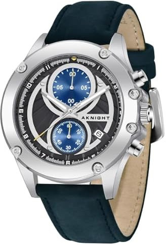 BENYAR Herrenuhr, wasserdichte Edelstahluhr für Herren, analoge Chronographen-Modeuhr, Herren-Leuchtuhr, Elegantes Geschenk