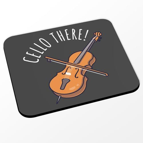 Fabulous Mauspad Cello There Cello Musik Musiker Instrument – (Maße 24 x 20 cm)