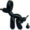 Pooping Dog Skulptur Schwarz, lustiges Geschenk für Tierliebhaber, Muttertag, ästhetische dekorative Ballon-Hundestatue, Kleintierfigur für Tisch, Bücherregal, Heimdekoration (Schwarz)