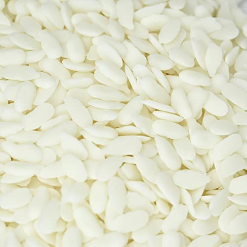 Candleverse Premium Rapswachs Pastillen RW2 1kg | Natürliches Kerzenwachs für freistehende Kerzen | Veganes Wachs zum Kerzen gießen | Wachs für Kerzenherstellung von Kerzen in Silikonformen