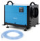 COSTWAY 58,5/73,5 L Deumidificatore Commerciale, Deumidificatore Industriale con 3 Modalità e Timer 24H, Sbrinamento Automatico per Cantina Magazzino (58,5 L/giorno Blu)