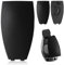 Car Key Rear Cover Replacement Key Fob Battery Covers Compatible with Mercedes Benz A-Class C-Class E-Class S-Class GLA GLC GLK W204 3 Buttons Car Remote Key Shell Case Repair Universal Accessories